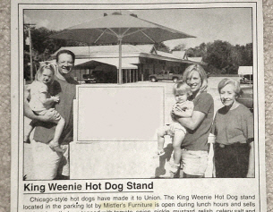 King Weenie Hot Dogs Grand Opening